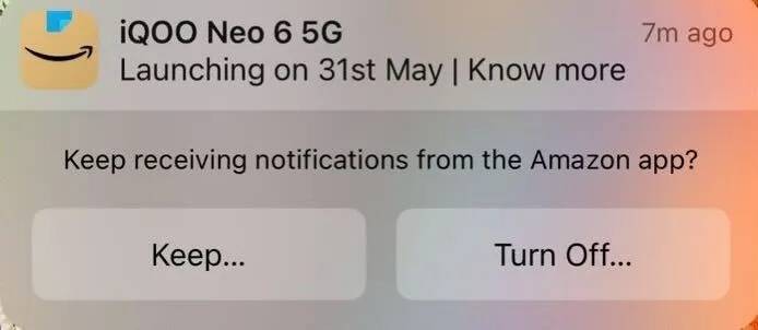 iQOO Neo 6 launch date India