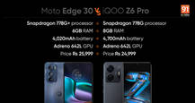 Moto Edge 30 vs iQOO Z6 Pro: how good is the new Snapdragon 778G+ chipset?