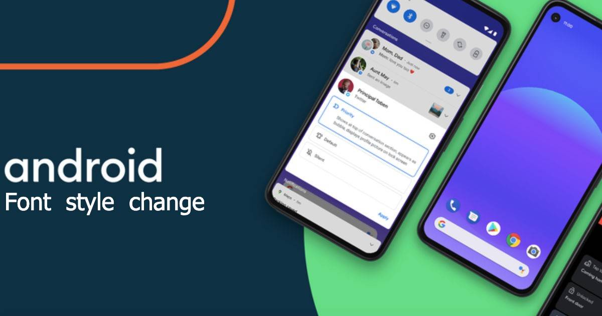 how to change font in oneplus 7 pro