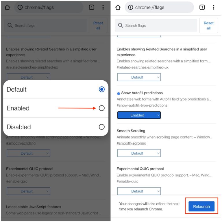 Google Chrome フラグを有効にしてベータ機能をテストする方法