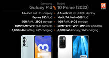 Samsung Galaxy F13 vs Redmi 10 Prime (2022): which budget phone should you buy?