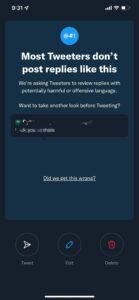 Twitter edit