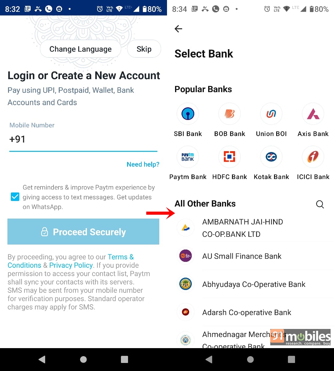 Create VPA in Paytm