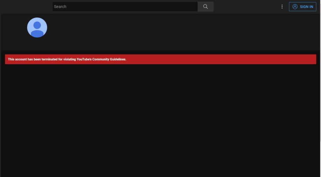 youtube down
