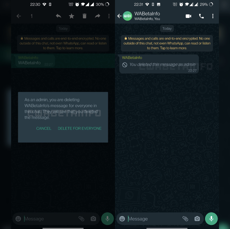 WhatsApp new feature will enable ‘group admin’ to delete messages for everyone | The Paradise News WhatsApp new feature