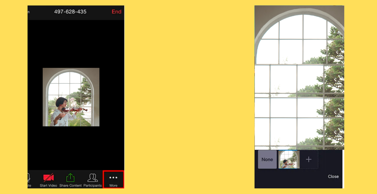 Zoom background How to blur the background in Zoom on phone, Windows