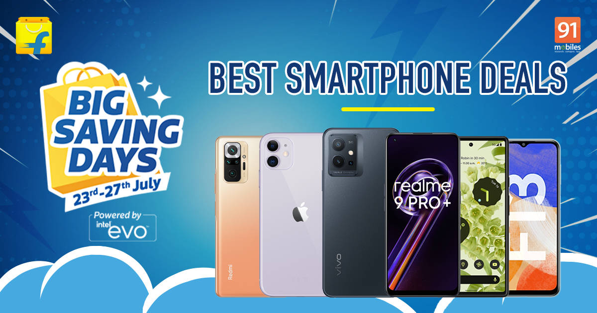 10 best smartphones you can buy in Flipkart Big Saving Days Sale