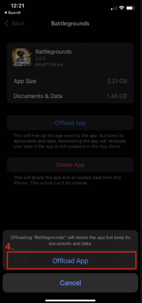 how to clear iPhone cache
