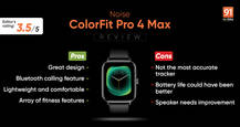 Noise ColorFit Pro 4 Max review: Good, but not great