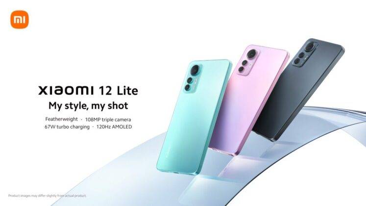 xiaomi 12 lite colors