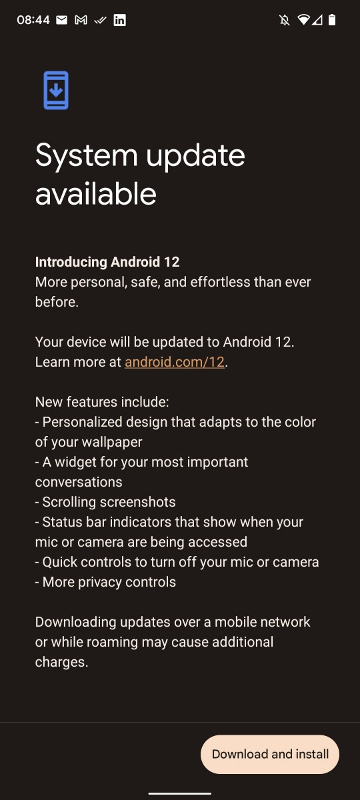 Los propietarios de Google Pixel informan que obtuvieron la actualización de Android 12 en lugar de Android 13