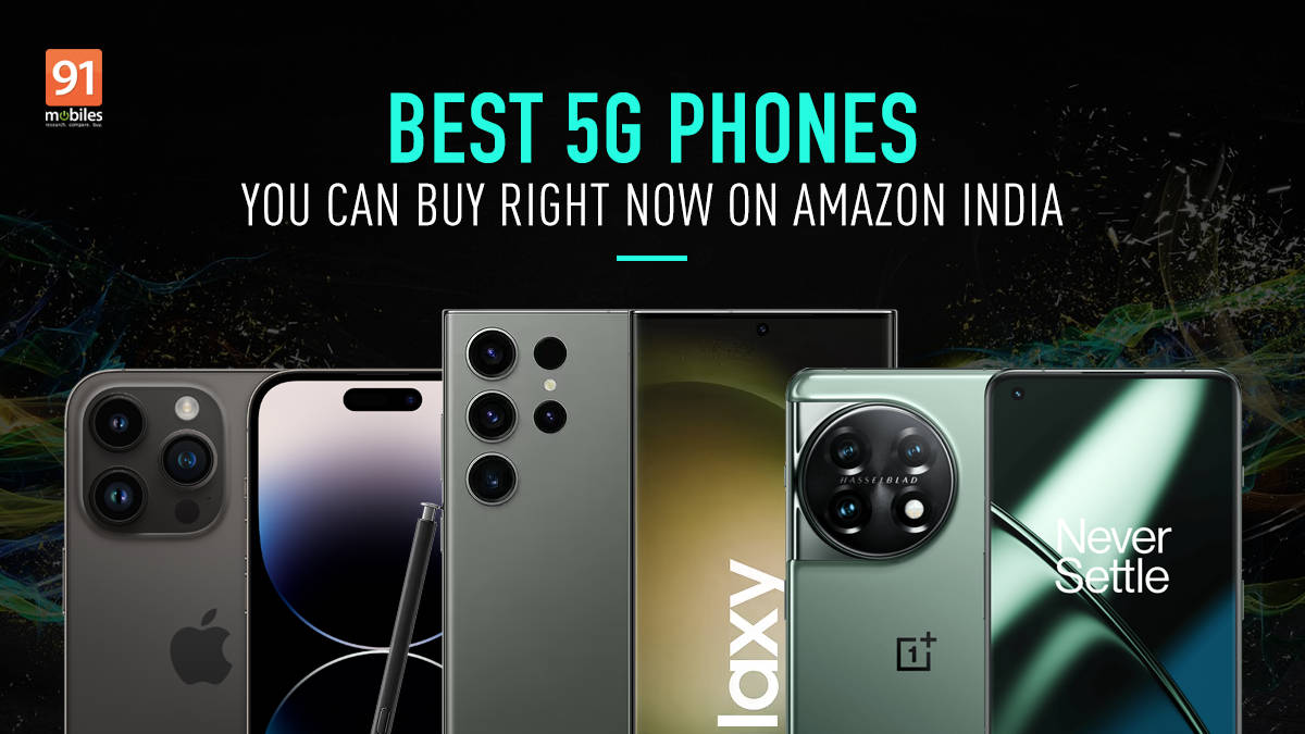 Best 5G phones you can buy right now on Amazon India
