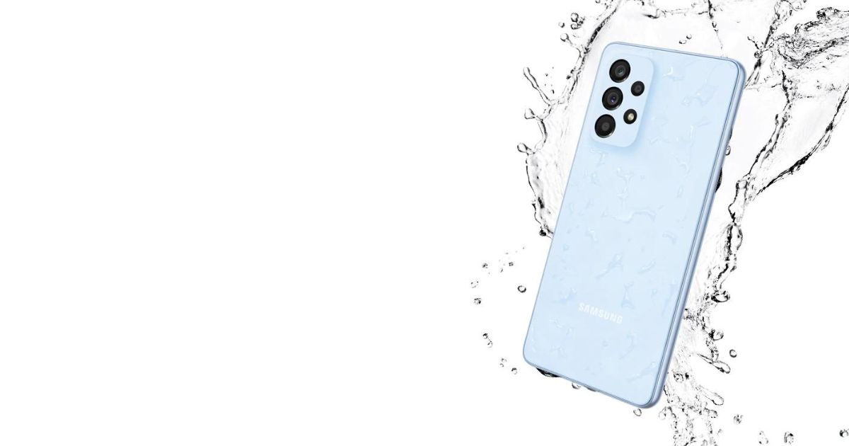 Galaxy A53 Water Resistance
