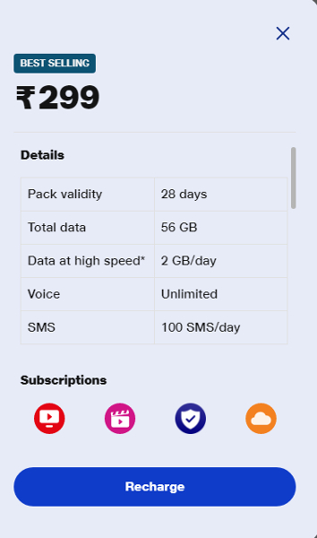 Jio Rs 249 plan