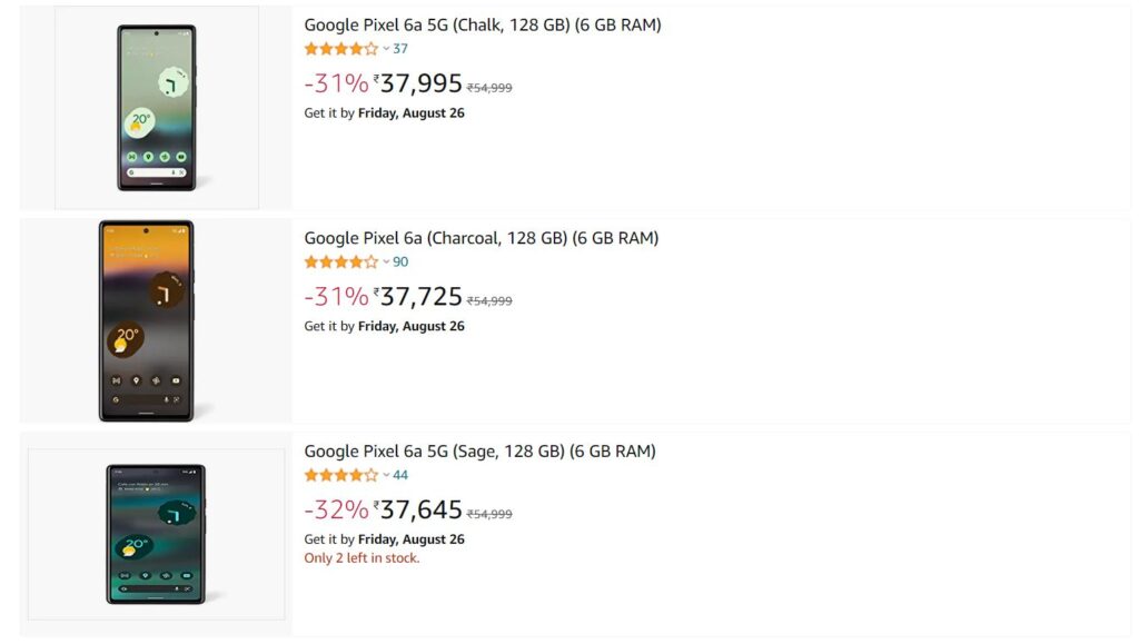Google Pixel 6a
