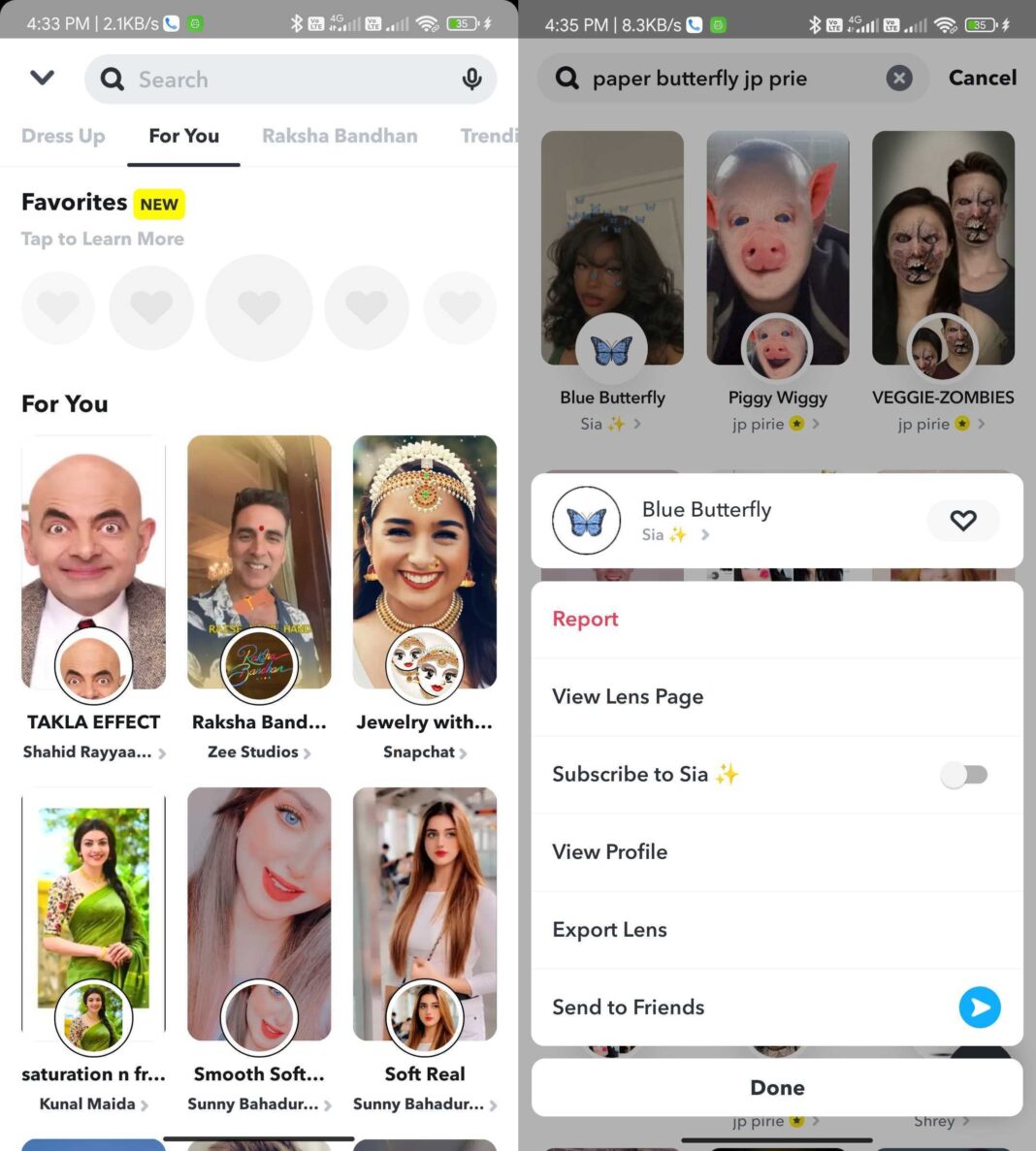 Snapchat butterfly lens How to unlock butterflies mood lens on