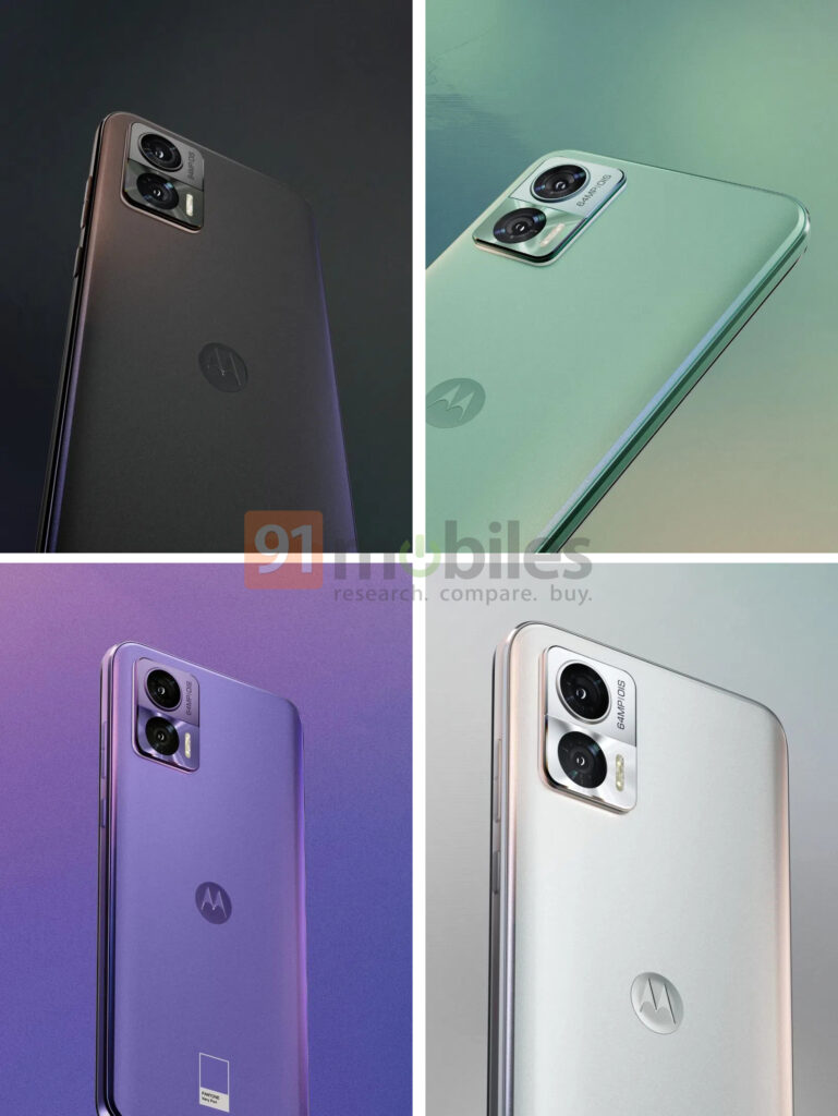 [Exclusive] Full Motorola Edge 30 Neo color palette pictured