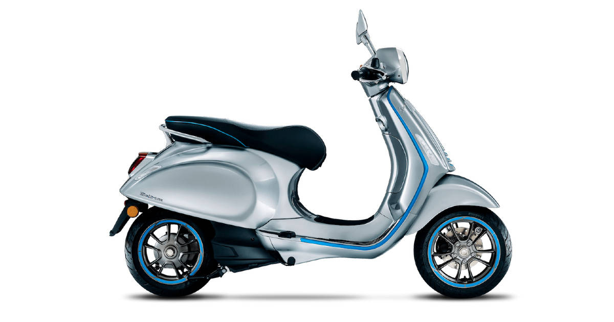 Vespa Elettrica electric scooter: price (on-road), range, colours, images, and specifications