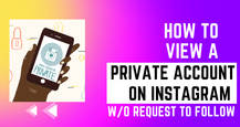 Instagram private account: How to view a private Instagram account posts without request to follow