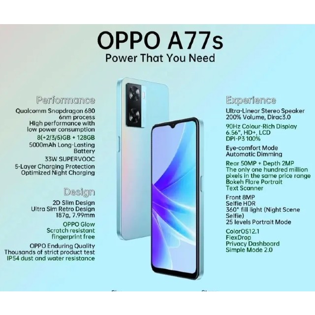 OPPO A77S