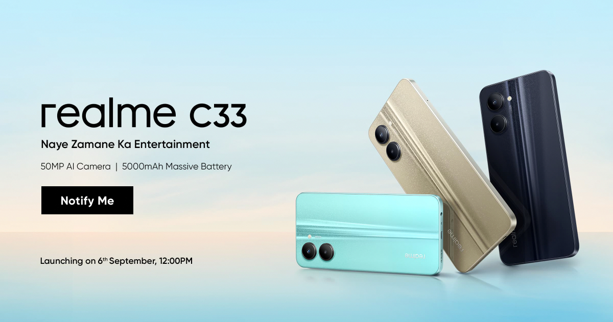 Realme C33 India launch on September 6th; key specs and design revealed 4 Mobile Repair Shop