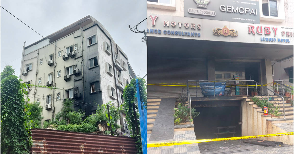 Electric scooter showroom fire in Secunderabad kills 8, overcharging