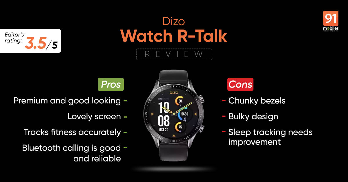 Dizo Watch R Talk review affordable, accurate, and appealing