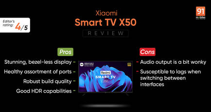 Xiaomi Smart TV X50 review: a compelling option in the affordable Smart TV space