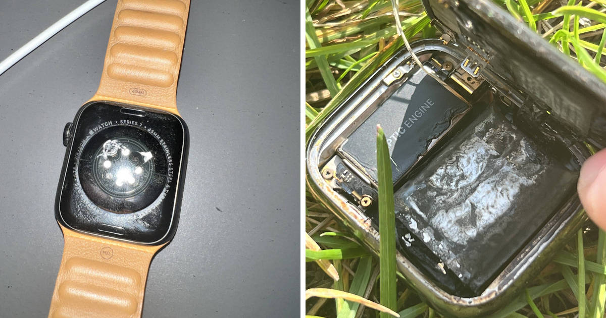 Apple Watch Series 7 user claims his smartwatch heated up and exploded