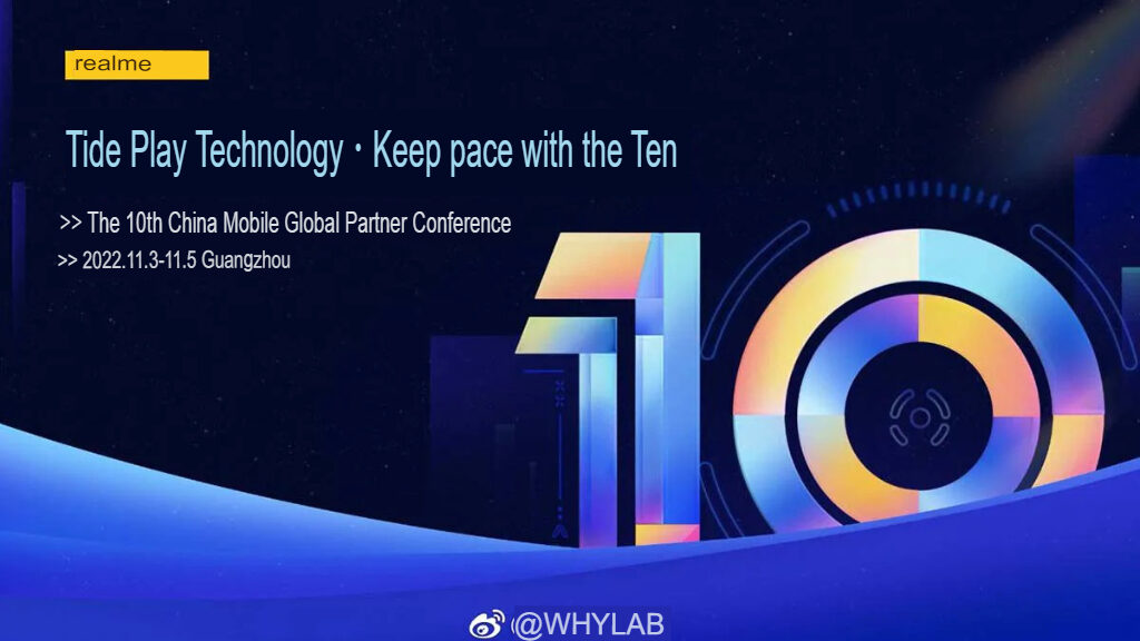 Realme 10 series launch date
