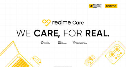 Realme Care+ launched in India for existing and new customers