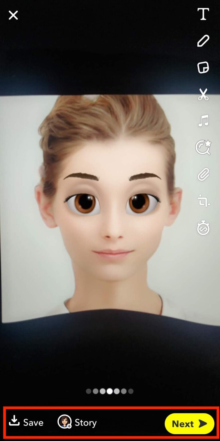 Snapchat Cartoon Lens How to send a snap with the cartoon lens on
