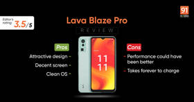 Lava Blaze Pro review: a good-looking budget smartphone with clean OS