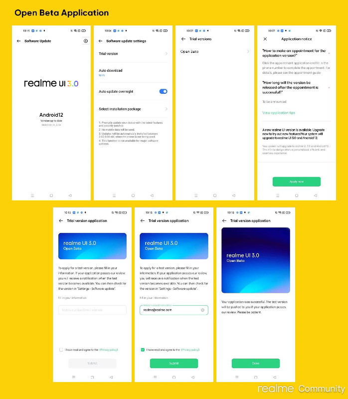 Realme GT Neo 3T Android 13