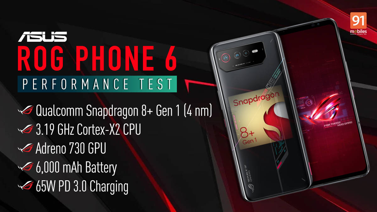 ASUS ROG Phone 6 vs iQOO 9T performance test: the real gaming monster | 91mobiles.com