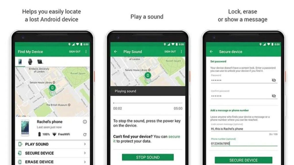 Google Find My Device