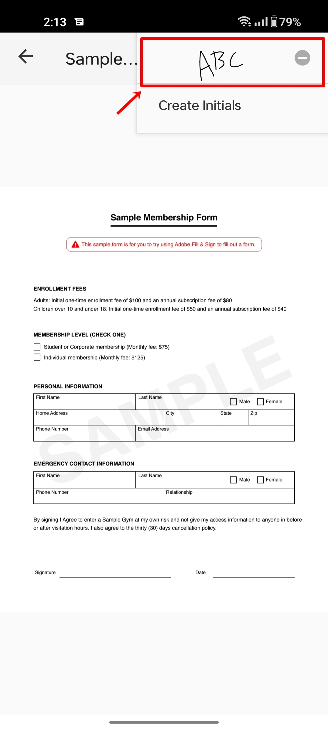 How to add signature to PDFs on Android
