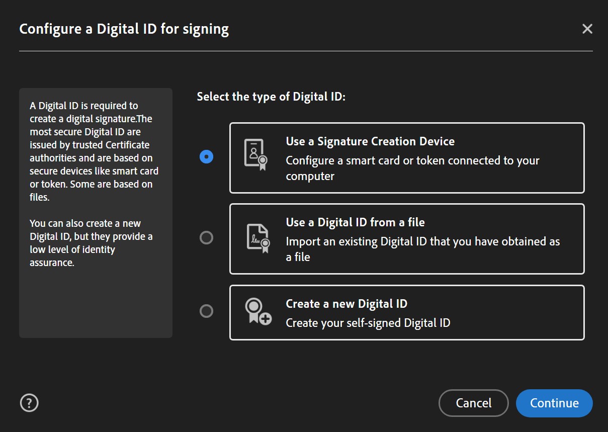 How to digitally sign PDFs on PC