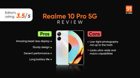 Realme 10 Pro 5G review: maximising screen real estate