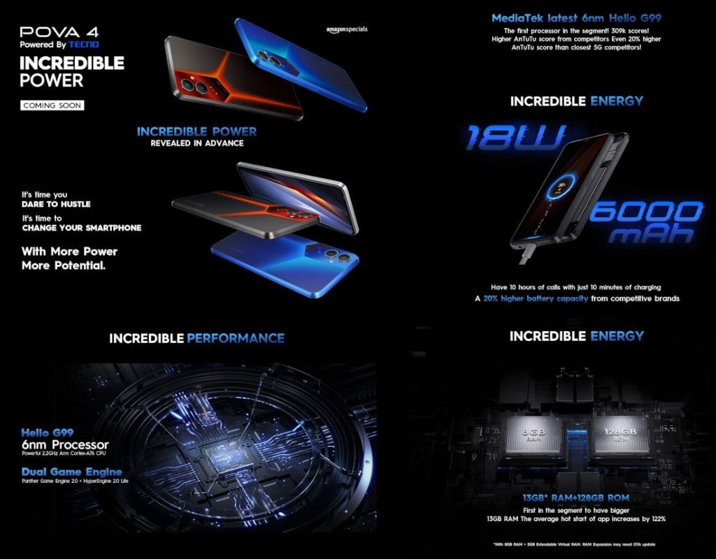 Tecno Pova 4 India launch