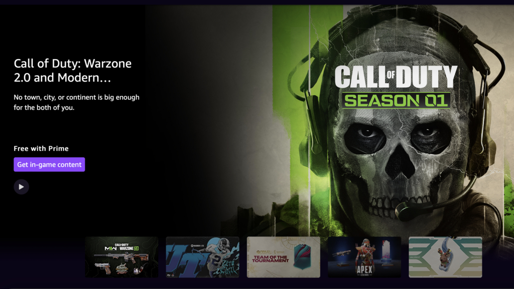 Amazon Prime Gaming