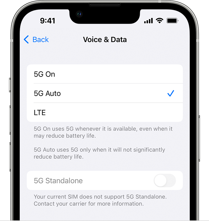how to enable 5G