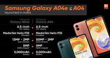 Samsung Galaxy A04, Galaxy A04e with MediaTek Helio P35, up to 50MP camera launched in India: price, specifications