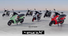 Updated Ather 450X electric scooter unveiled in 4 new colours: extended battery warranty, better features and more