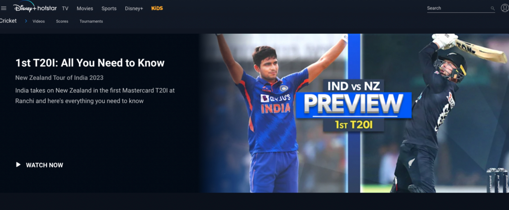 India vs New Zealand t20 series