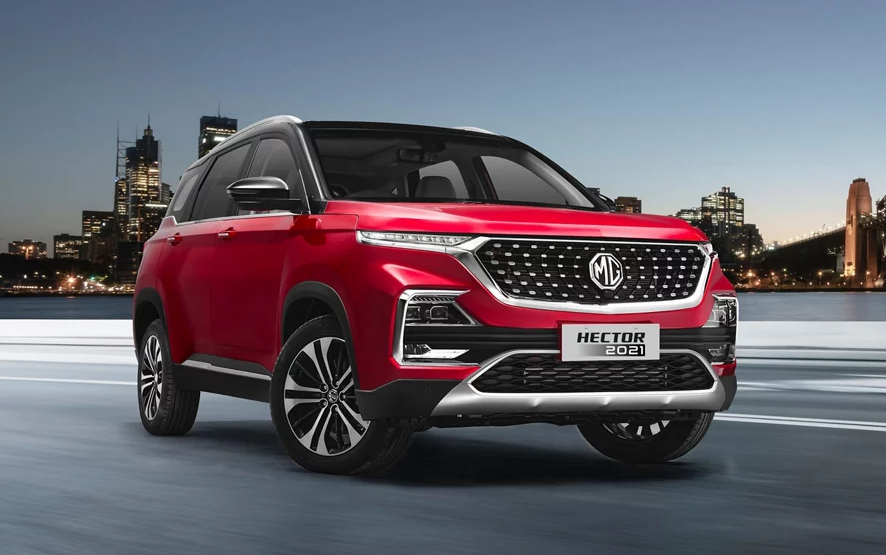 MG Hector hybrid car