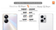 Redmi Note 12 Pro+ vs Realme 10 Pro+: camera comparison