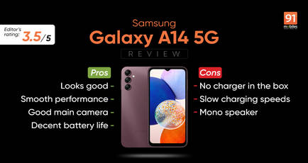 Samsung Galaxy A14 5G review: an impressive sub-Rs 20,000 phone