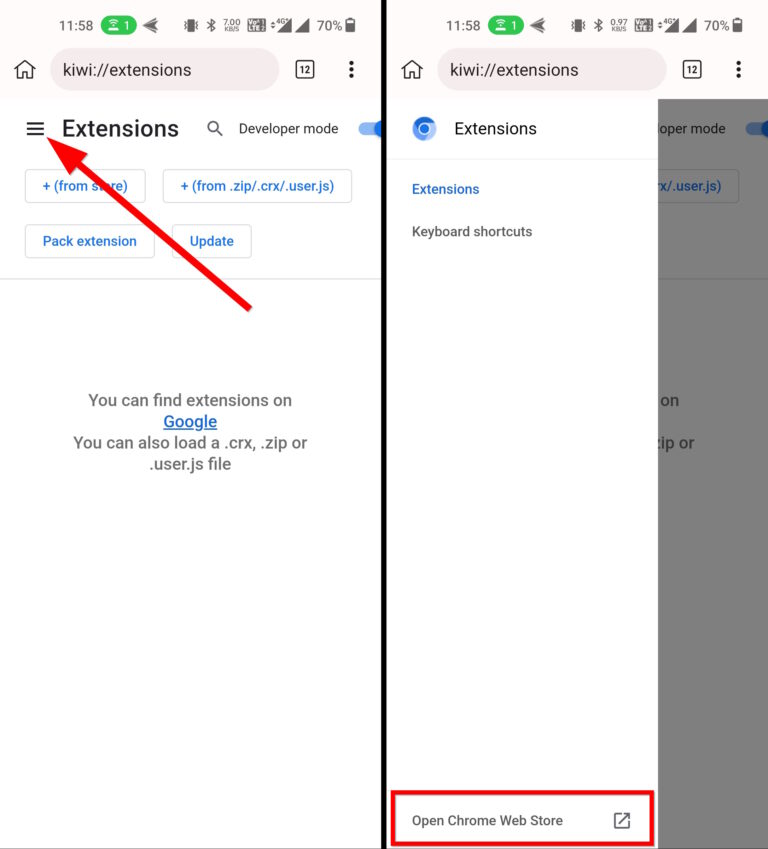 Chrome extensions How to install desktop Chrome extensions on Android