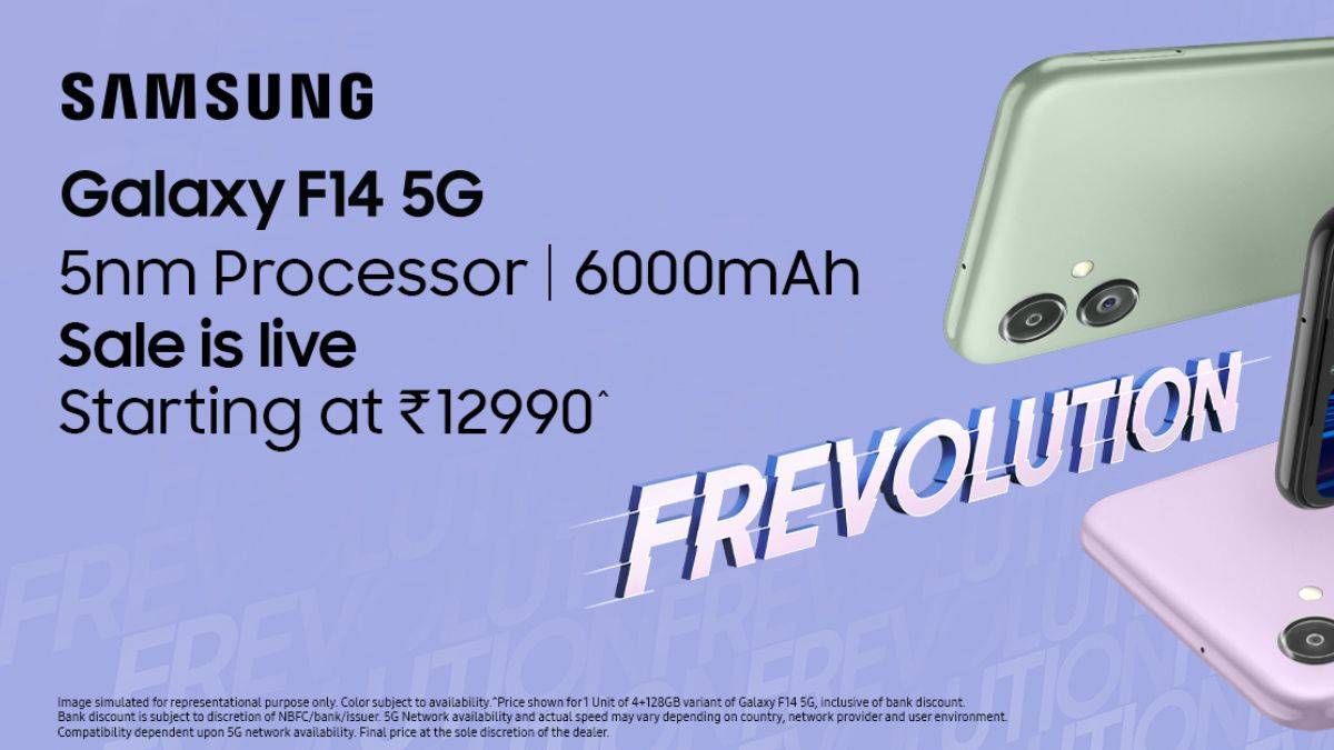 Samsung Galaxy F14 5G goes on sale today Get your hands on the best